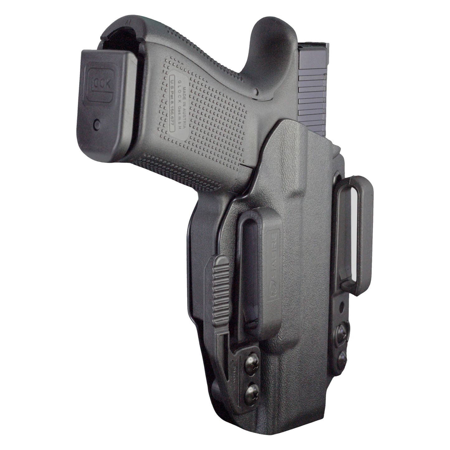 Coldre Kydex IWB - Torsion Cor: Preto Tático