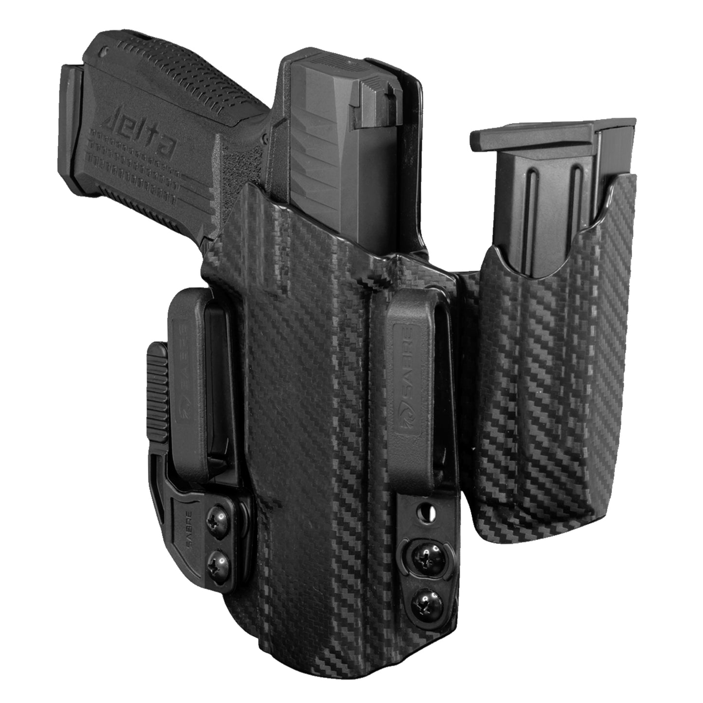 Coldre Kydex IWB - Sidecar Cor: Fibra de Carbono
