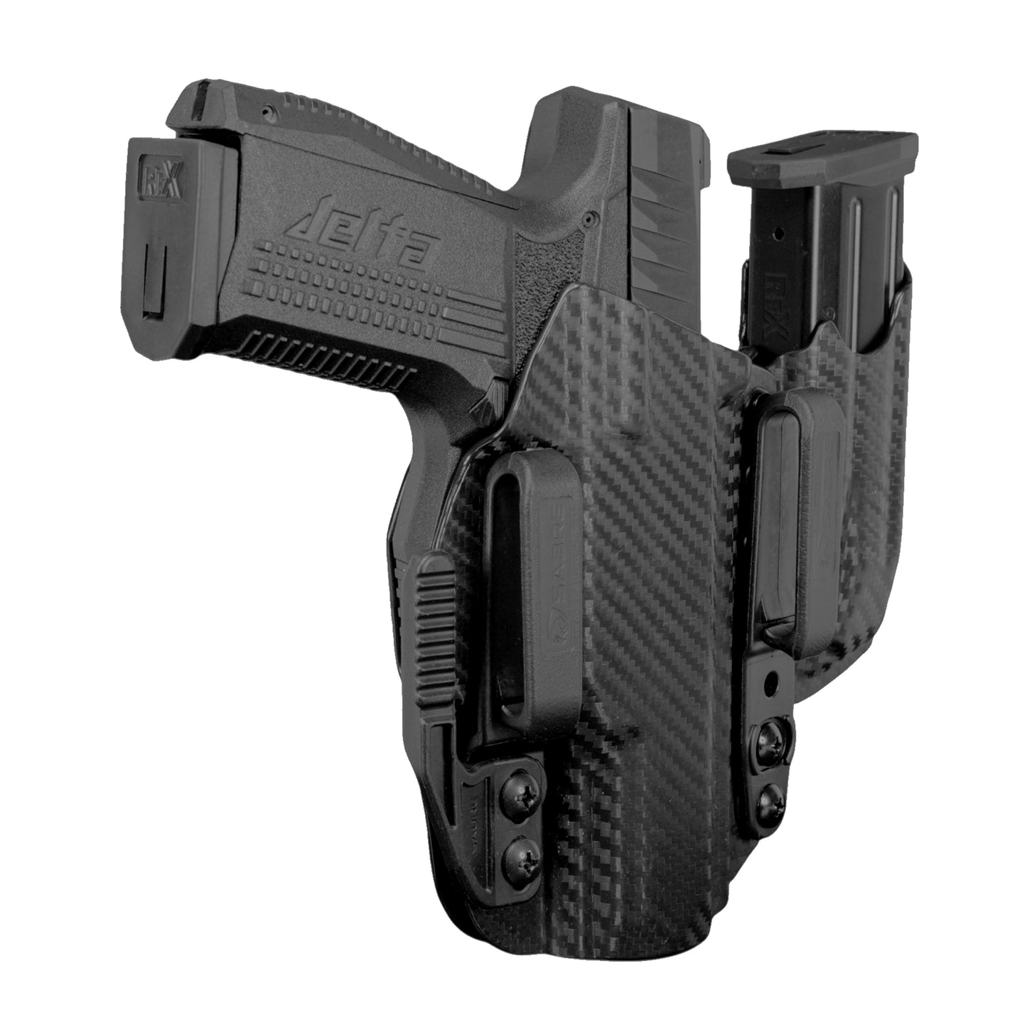 Coldre Kydex IWB - Sidecar Cor: Fibra de Carbono