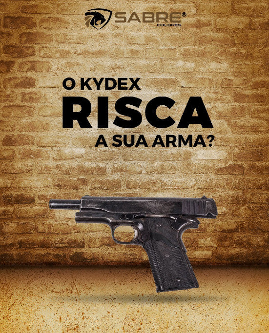 O kydex risca a arma?