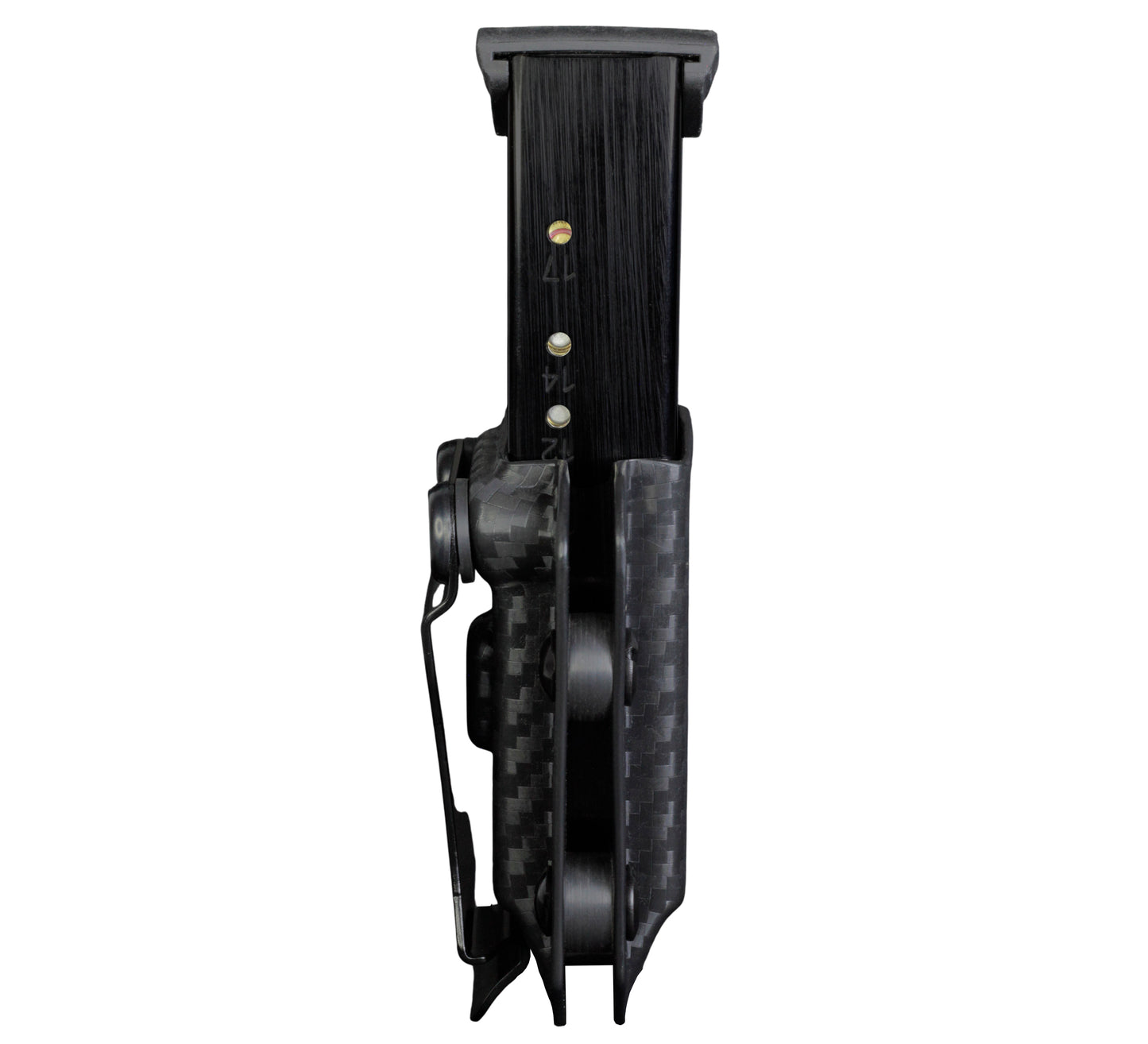 Porta Carregador Kydex IWB - Elite Cor: Fibra de Carbono