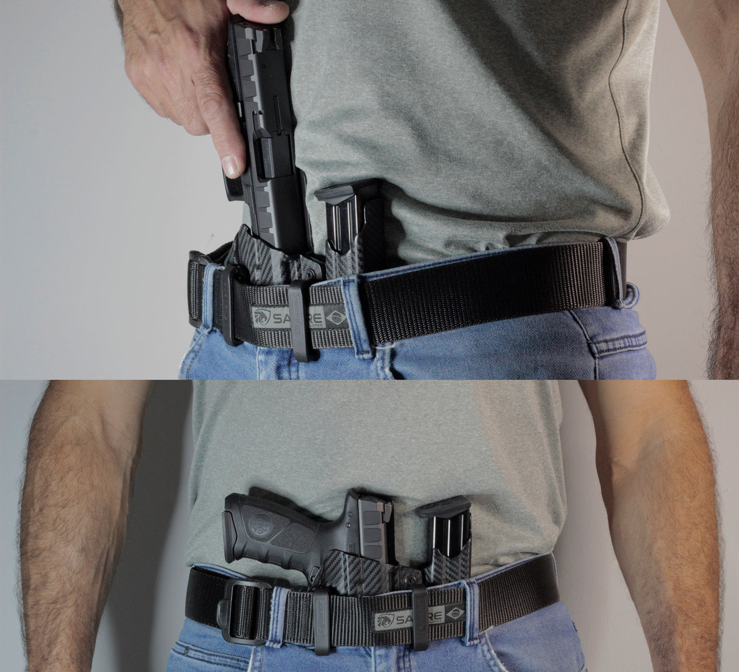 Coldre Kydex IWB - Sidecar Cor: Preto Tático