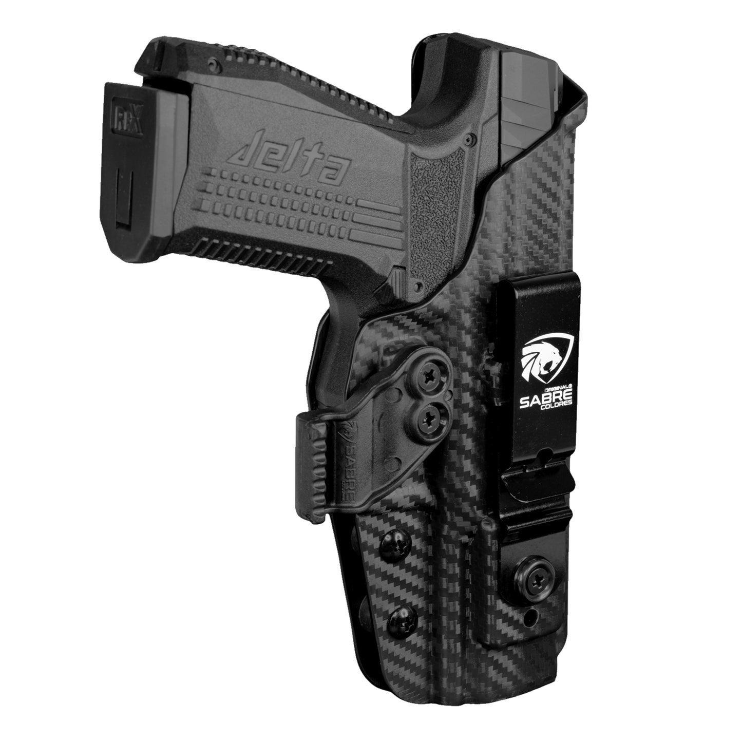 Coldre Kydex IWB - Elite Cor: Fibra de Carbono