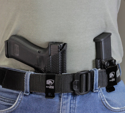 Porta Carregador Kydex IWB - Elite Cor: Fibra de Carbono