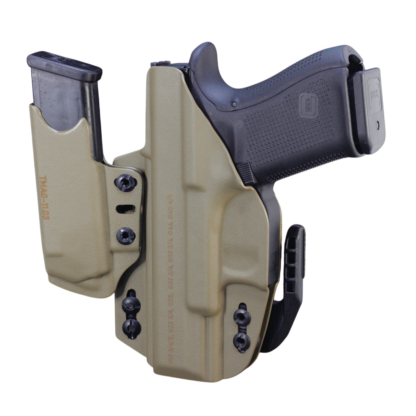 Coldre Kydex IWB - Sidecar Cor: Bege