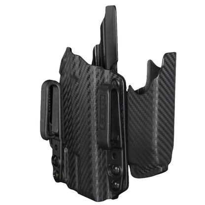 Coldre Kydex IWB - Sidecar Com Lanterna Cor: Fibra de Carbono