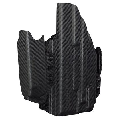 Coldre Kydex IWB - Sidecar Com Lanterna Cor: Fibra de Carbono