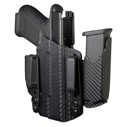 Coldre Kydex IWB - Sidecar Com Lanterna Cor: Fibra de Carbono