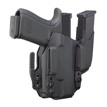 Coldre Kydex IWB - Sidecar Com Lanterna Cor: Preto Tático