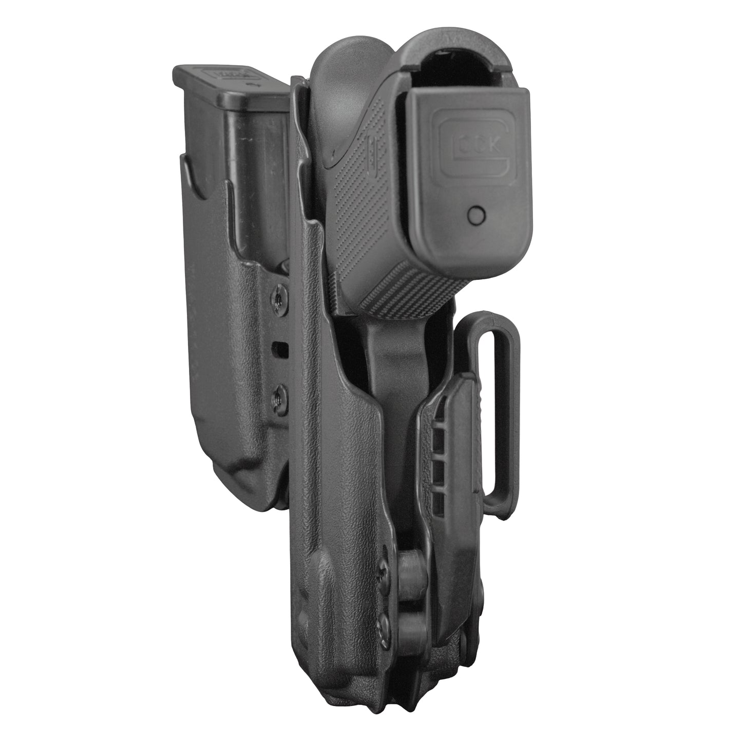 Coldre Kydex IWB - Sidecar Com Lanterna Cor: Preto Tático