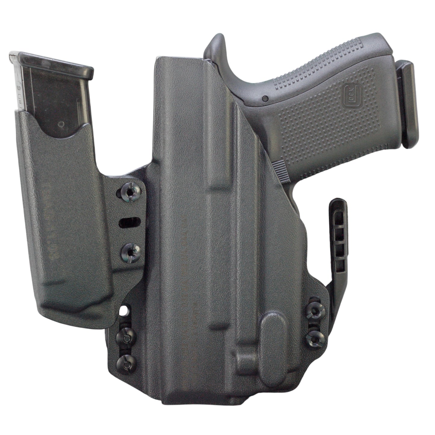 Coldre Kydex IWB - Sidecar Com Lanterna Cor: Preto Tático