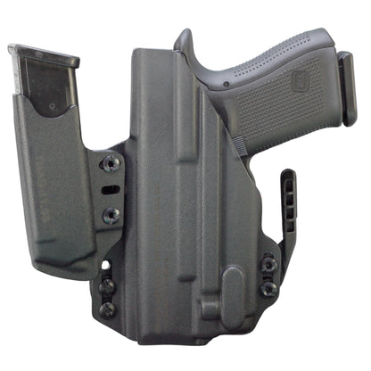 Coldre Kydex IWB - Sidecar Com Lanterna Cor: Preto Tático