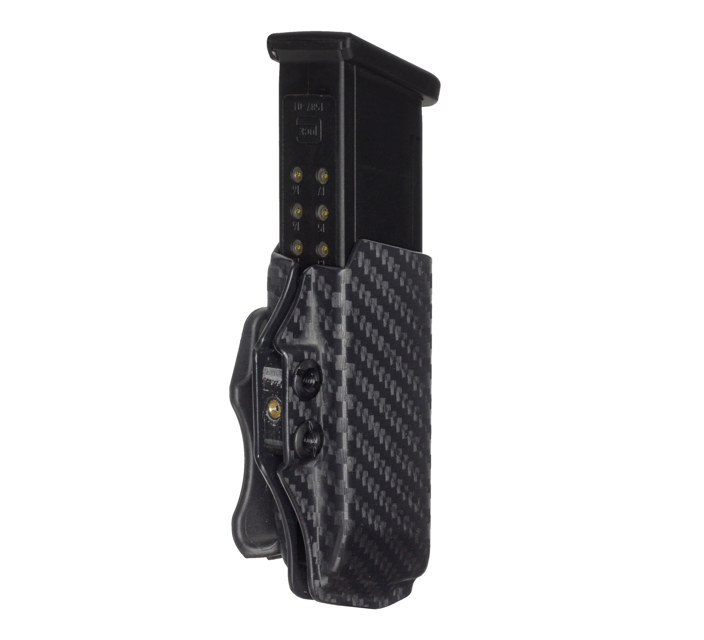 Porta Carregador Kydex IWB - TAC Cor: Fibra de Carbono