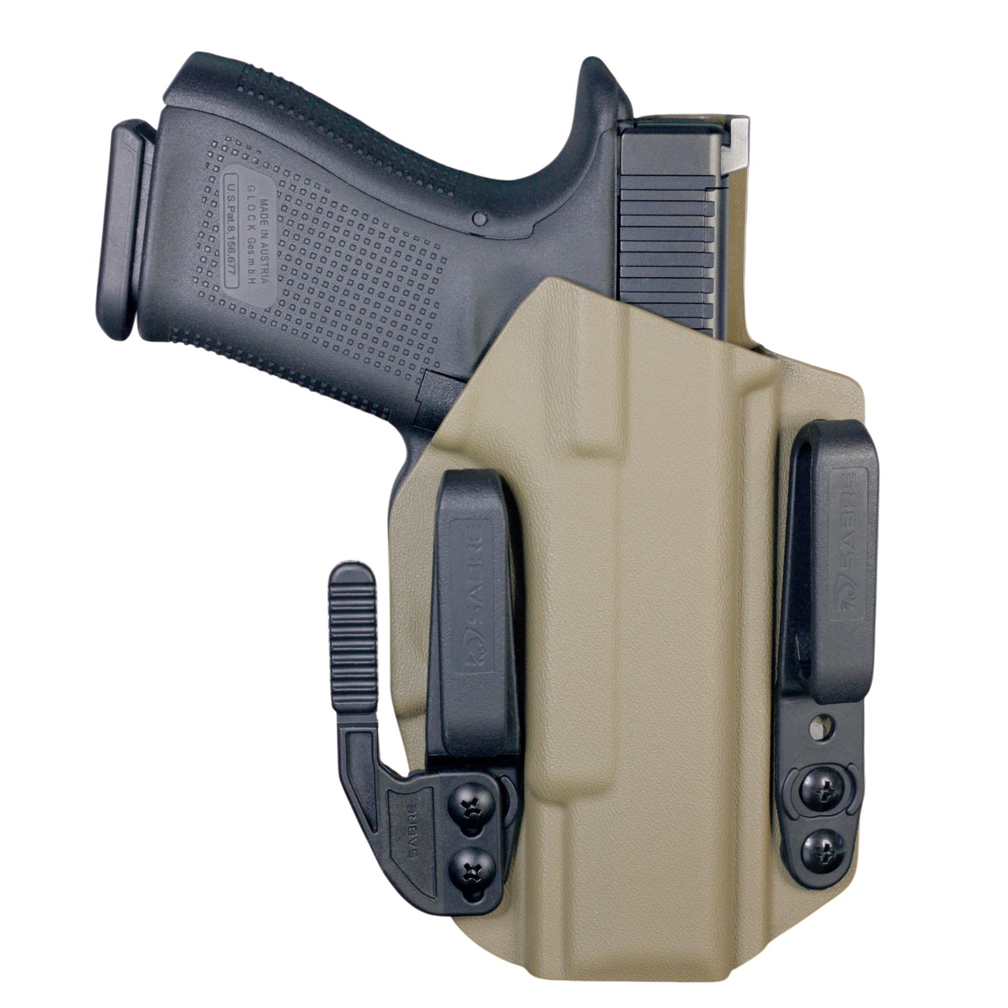 Coldre Kydex IWB - Torsion Cor: Bege