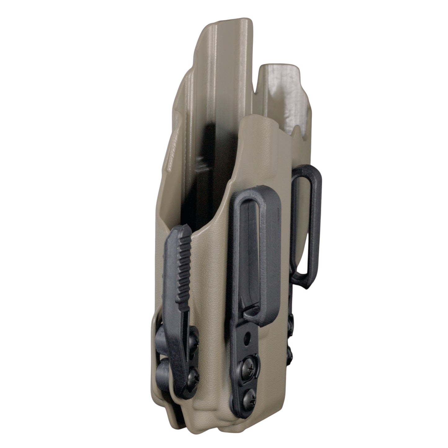 Coldre Kydex IWB - Sidecar Com Lanterna Cor: Bege