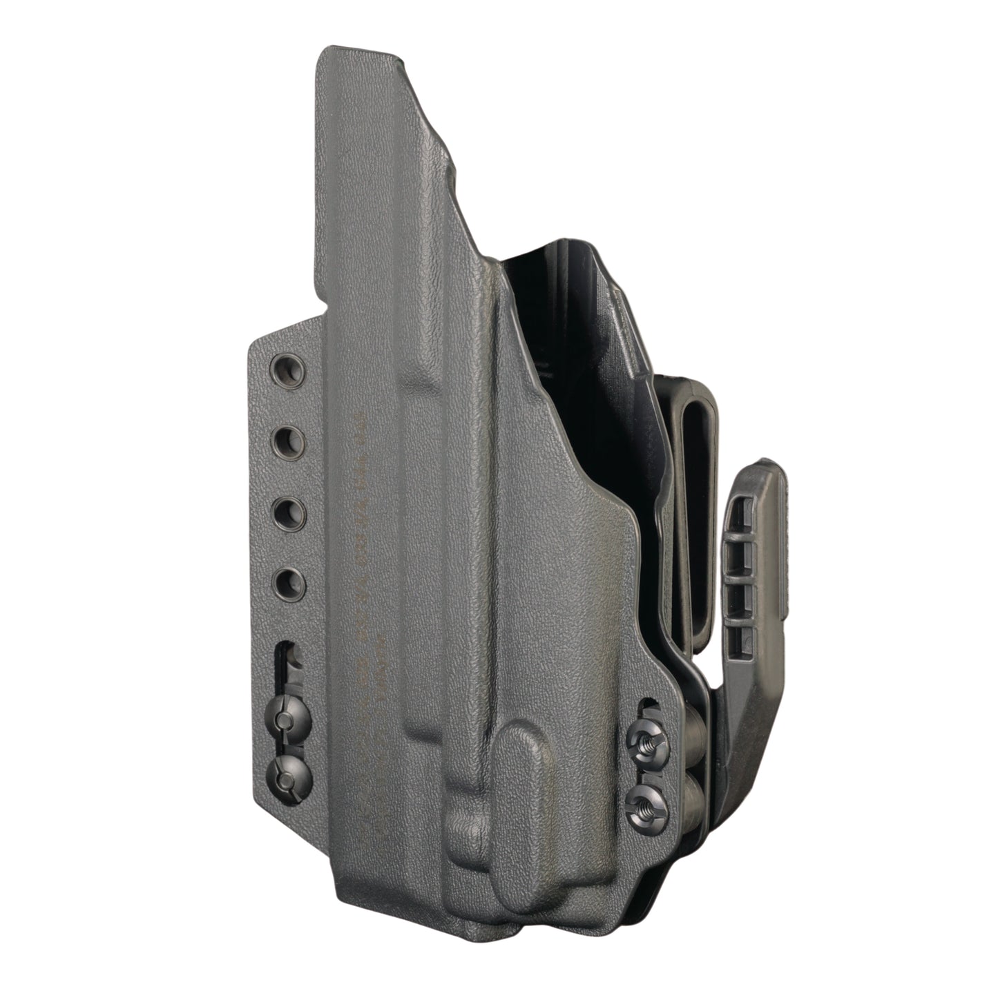 Coldre Kydex IWB - Torsion Com Lanterna Cor: Preto Tático