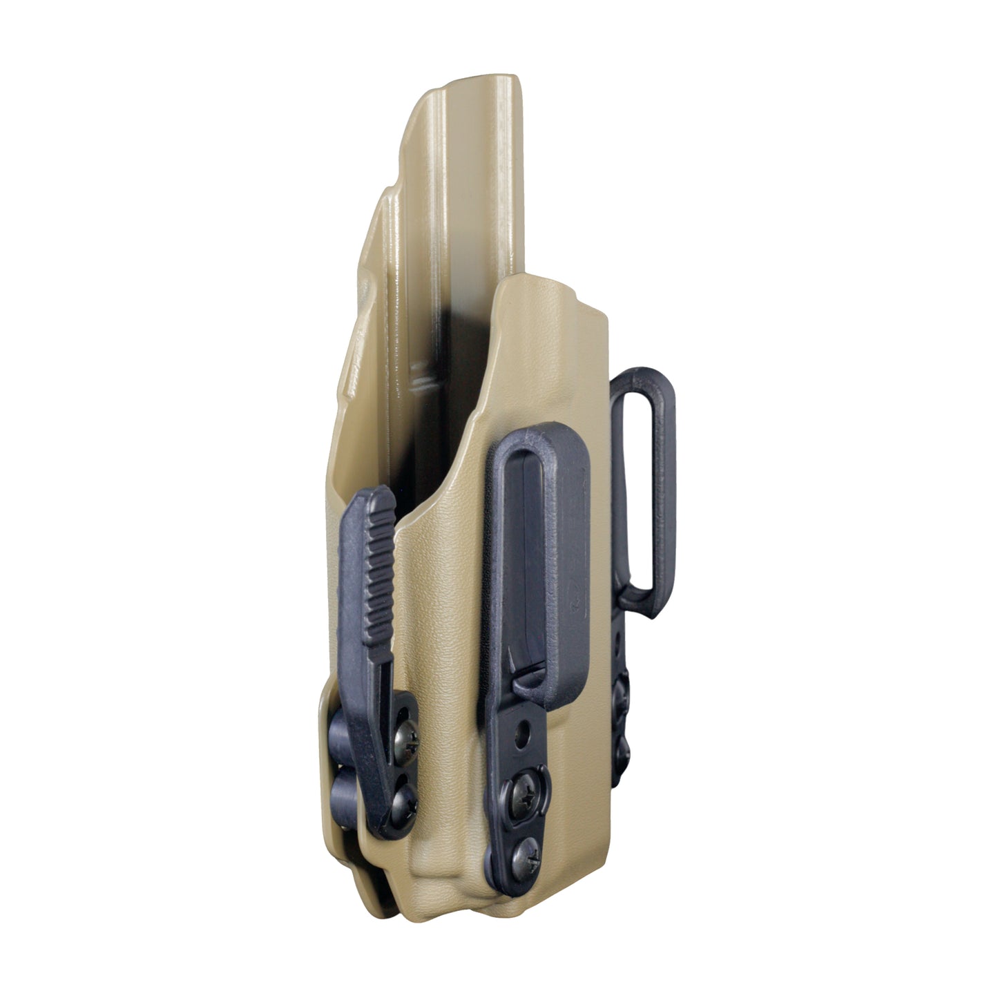 Coldre Kydex IWB - Torsion Com Lanterna Cor: Bege