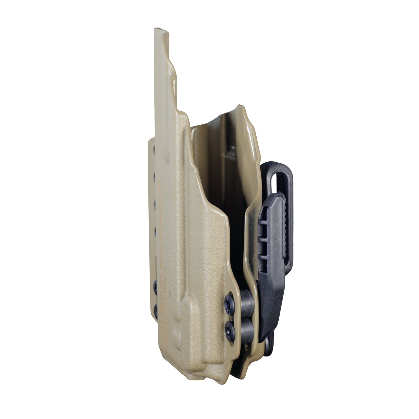 Coldre Kydex IWB - Torsion Com Lanterna Cor: Bege