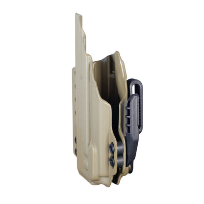 Coldre Kydex IWB - Torsion Com Lanterna Cor: Bege