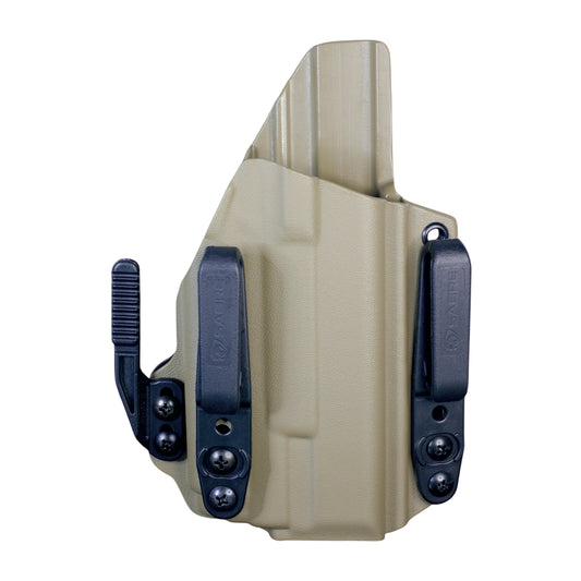 Coldre Kydex IWB - Torsion Com Lanterna Cor: Bege